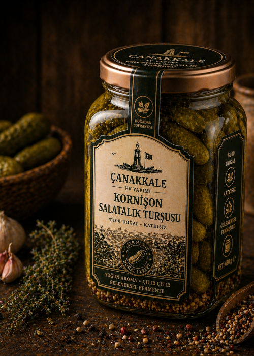 Kornişon Salatalık Turşusu 500 GR