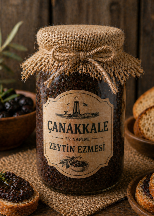 Siyah Zeytin Ezmesi 250 Gram